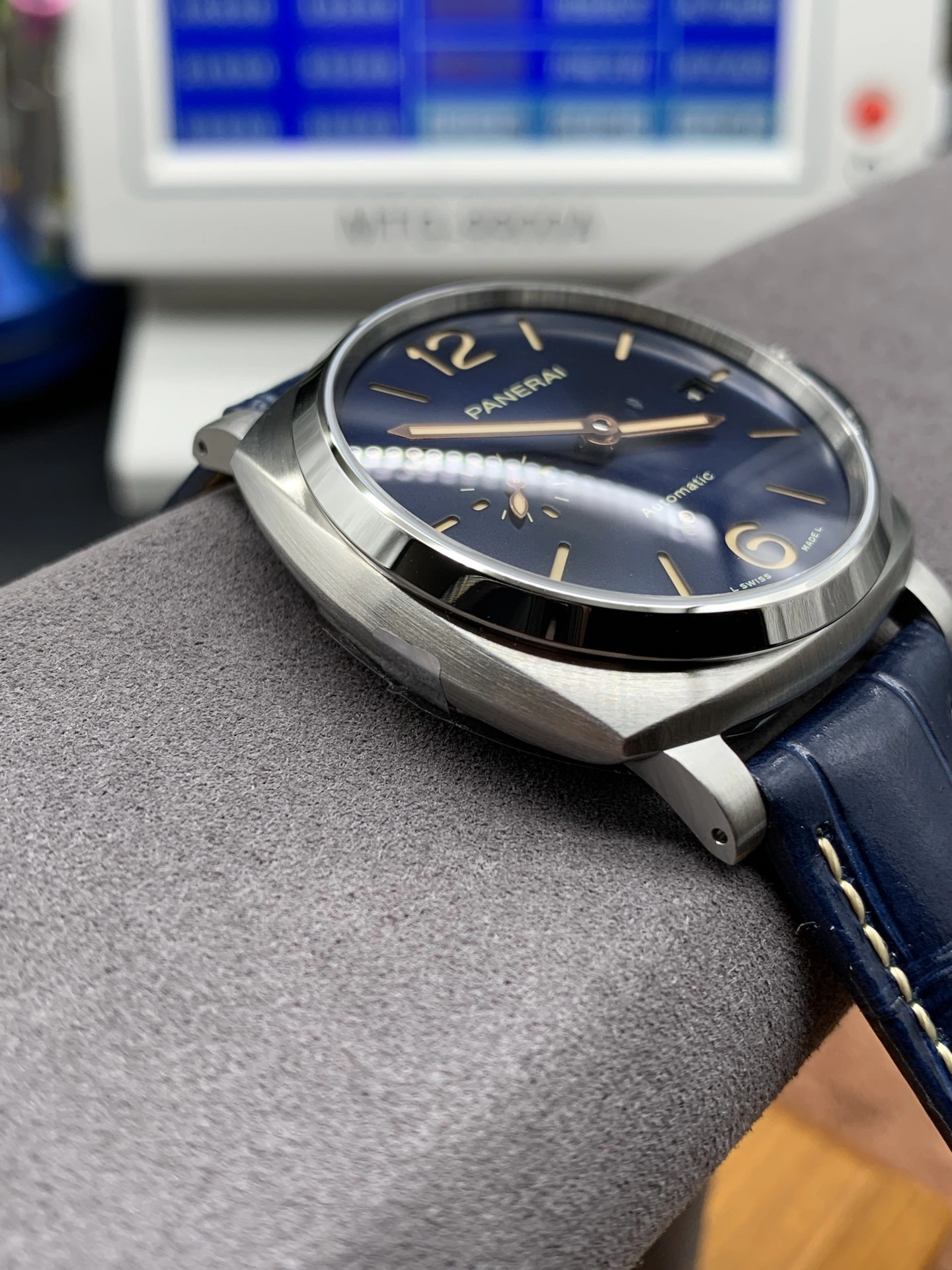 Sustainable CBD Factory Panerai Luminor Due 42mm Blue Dial (PAM00927) 1:1 Super Clone – DDP.900 Movement 359